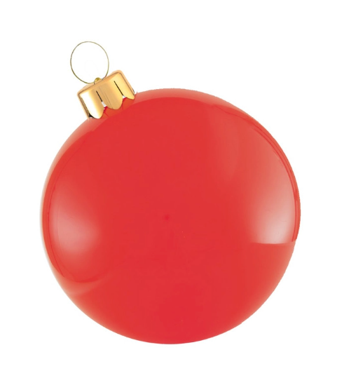 Classic Red Inflatable Ornament - 30