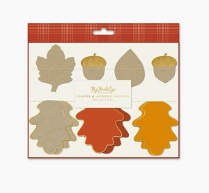 Harvest/Thanksgiving Mini Leaves Banner Set