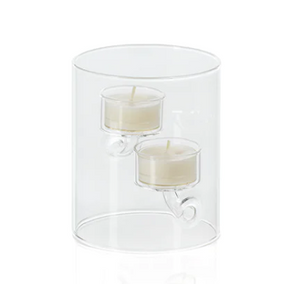 Suspended Glass Tealight Holder - Medium