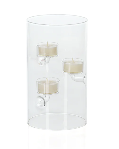 Suspended Glass Tealight Holder - Large