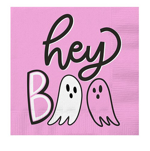 Hey Boo Beverage Napkins