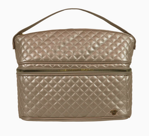 Stylist Travel Bag - Gold Quilted