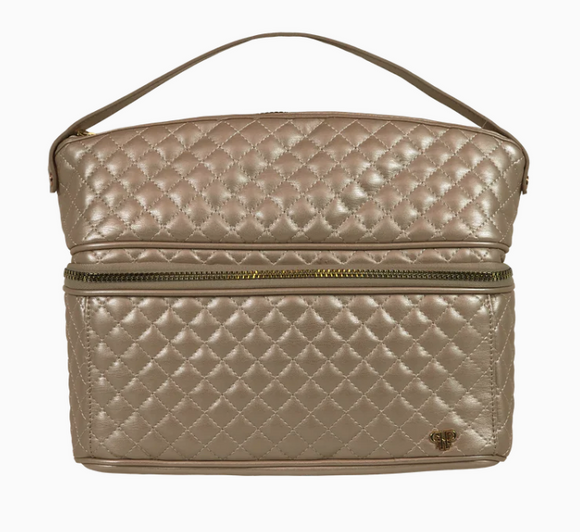 Stylist Travel Bag - Gold Quilted