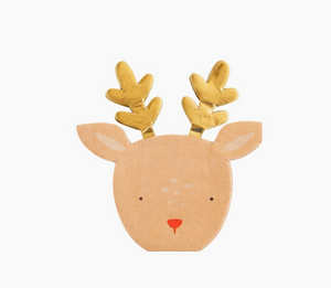 Dear Rudolph Reindeer Diecut Napkins