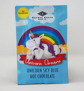 Unicorn Sky Blue Single Serve Hot Chocolate