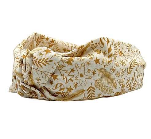 Golden Christmas Headband