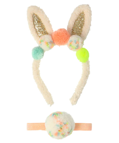 Pom Pom Bunny Ear Dress Up