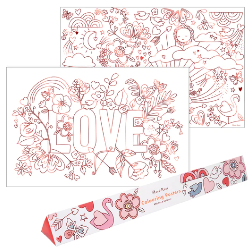 Valentine Colouring Posters