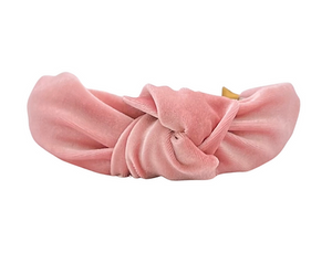 Pink Velvet Headband