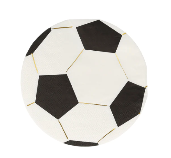 Soccer Diecut Napkins