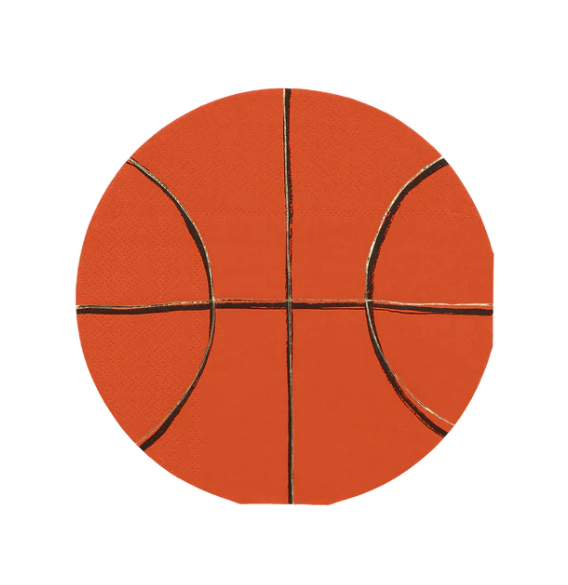 Basketball Diecut Napkins