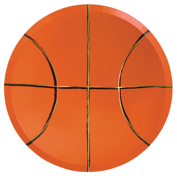 Basketball Diecut Plates