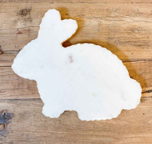 Bunny Shaped Marble Serving Board