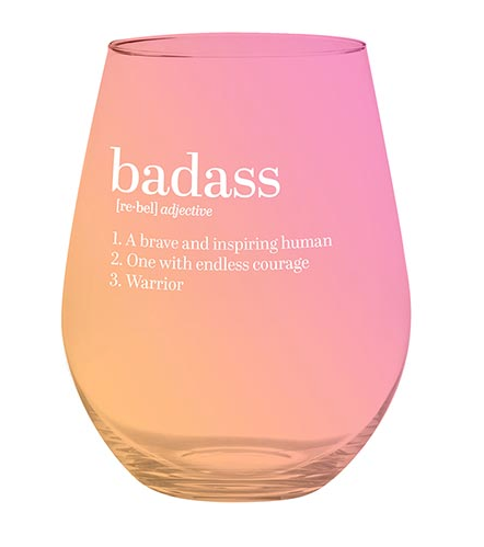 Badass Jumbo Wine Glass