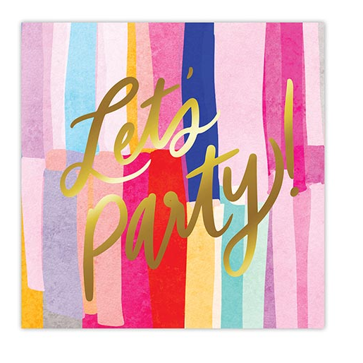 Let's Party Beverage Napkins