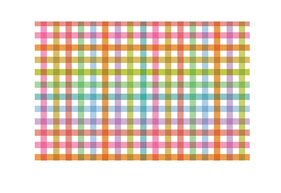 Colorful Gingham Placemats