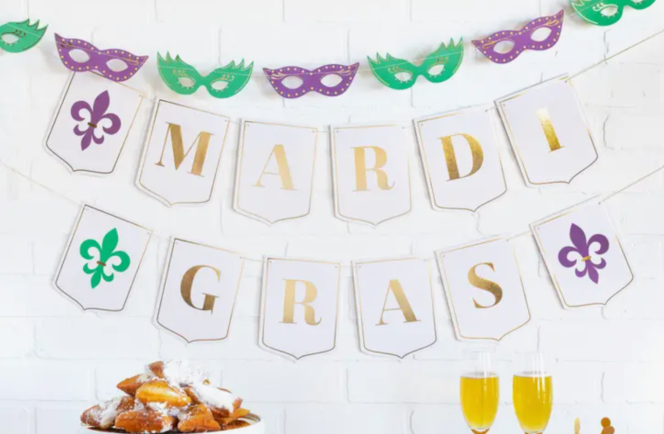 Mardi Gras Banner