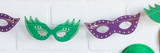 Mardi Gras Mask Banner