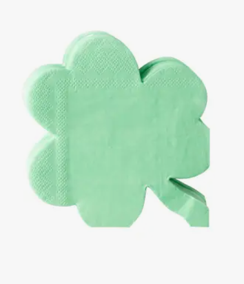 Shamrock Diecut Beverage Napkins