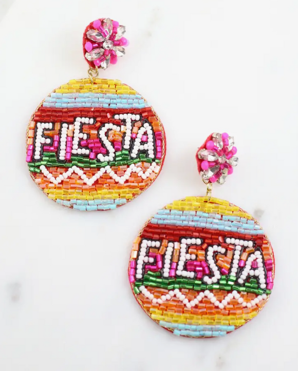 Fiesta Beaded Earrings