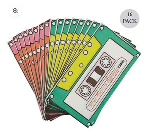 Cassette Tape Diecut Napkins