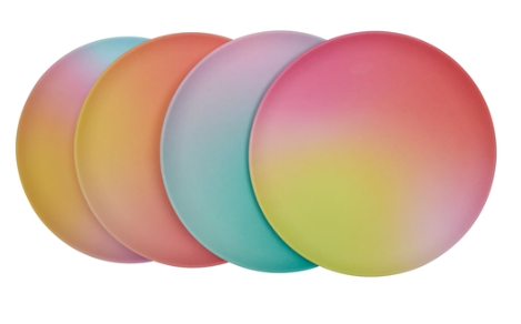 Ombre Melamine Plate