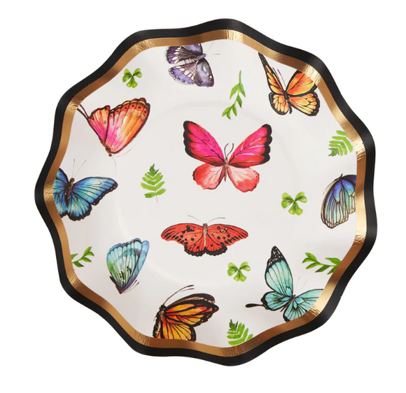 Butterfly Wavy Appetizer/Dessert Bowls