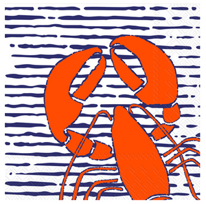 Waterline Lobster Beverage Napkins