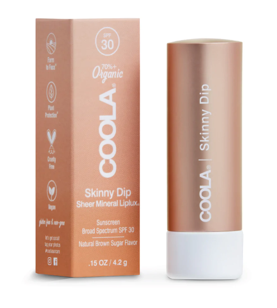 Tinted Lip Balm Sunscreen - SPF30/Skinny Dip