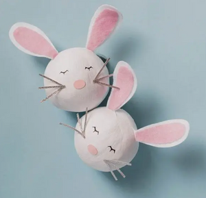 Deluxe Surprise Ball Bunny w/ Felt Ears