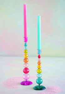 Rainbow Finial Candle Holder