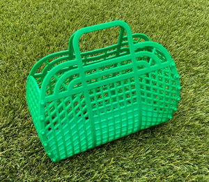 Green Jelly Basket - Medium