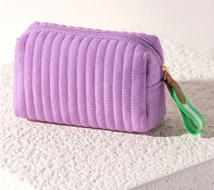 Ezra Small Cosmetic Pouch - Lilac