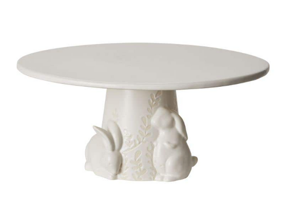 Cottontail Cake Plate