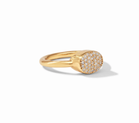 Jewel Stack Ring - Pave Cubic Zirconia/8