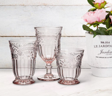 Flower Wine Glass - Pink