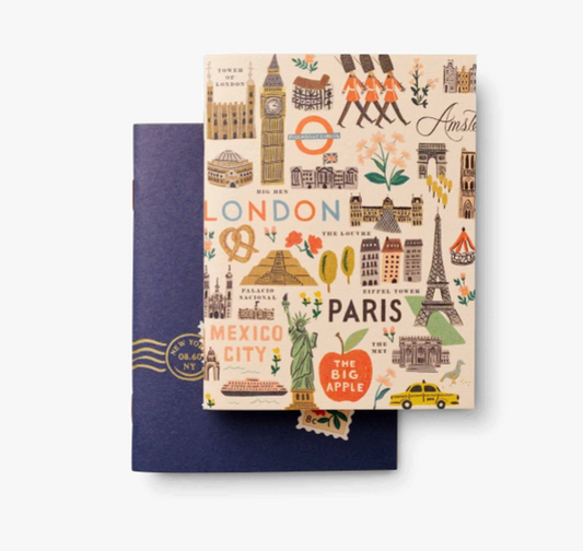 Pair of 2 Bon Voyage Pocket Notebooks