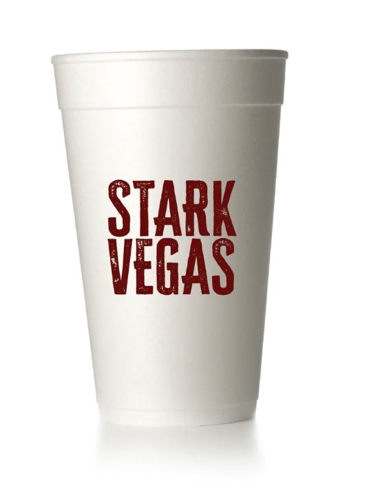 Stark Vegas Styrofoam Cups