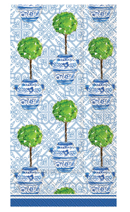 Blue Topiary Guest Towels