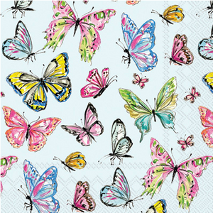 Butterfly Medley Beverage Napkins