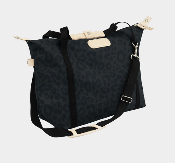 Daytripper - Dark Leopard Coated Canvas