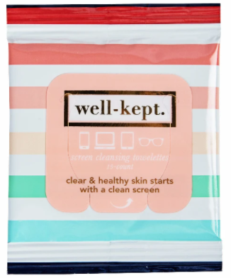 Well-Kept Screen Cleansing Towlettes