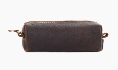 Leather Toiletry Bag - Small