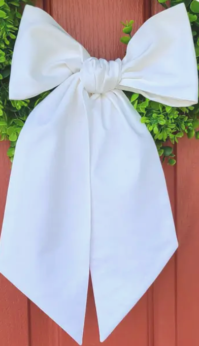 Linen Sashes - White