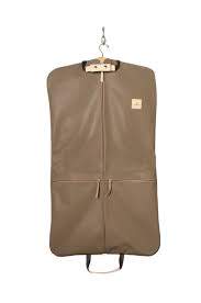 Two-Suiter Garment Bag - Tan Coated Canvas