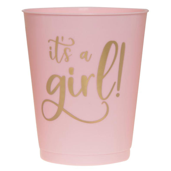 It's a Girl Shatterproof Cups